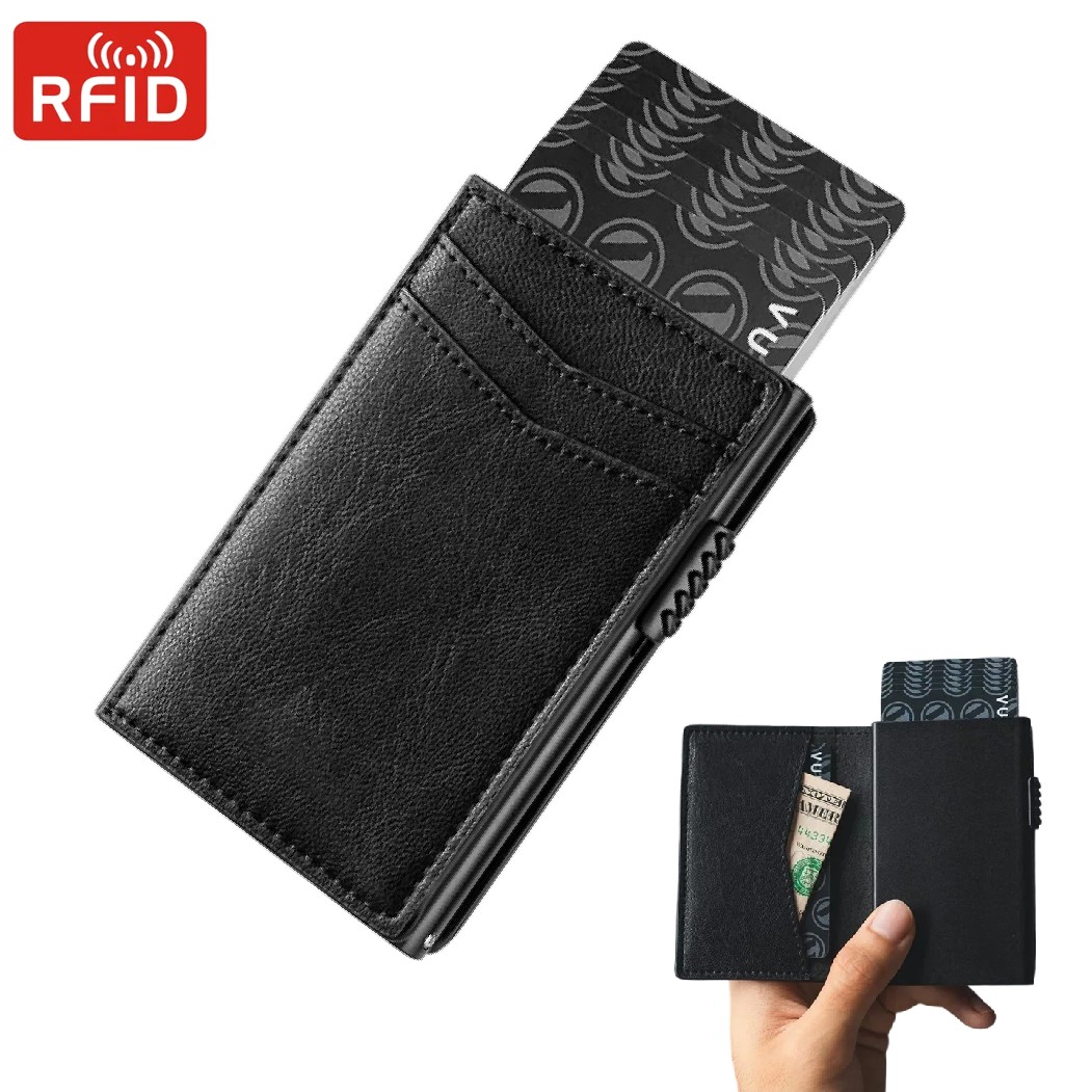 Coin Holder Men - محفظة رجالي بسيطة وحامل بطاقات الائتمان