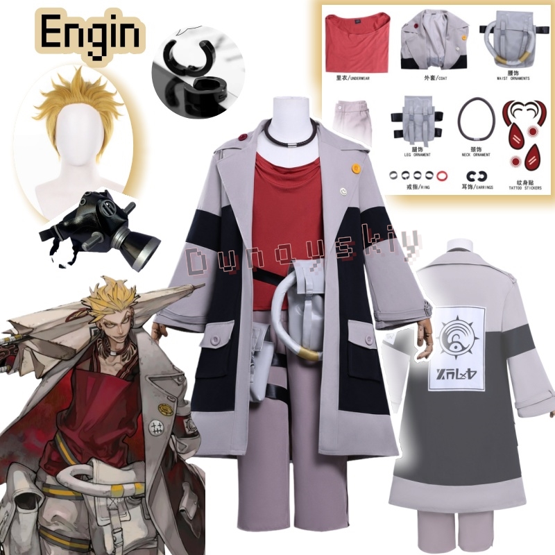 Men Accessories Hk - زي تنكري أنيمي غاتشياكوتا إنجي مع