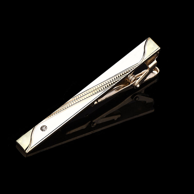 Men Accessories In Silver - قطعة واحدة من مشبك ربطة عنق
