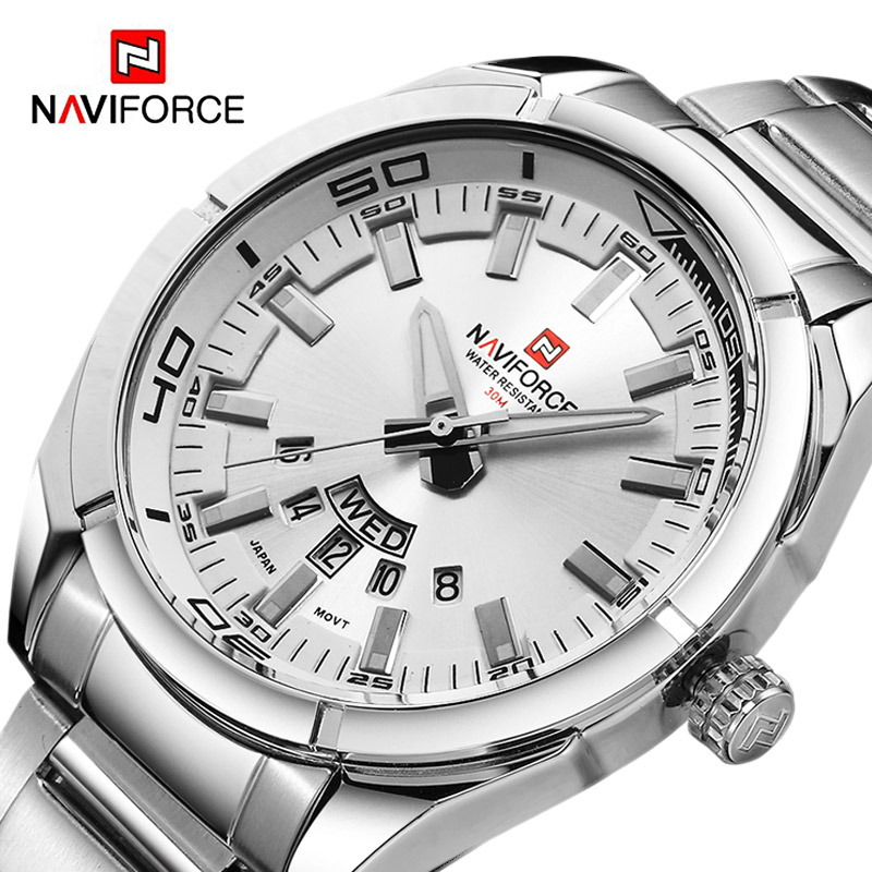 Men'S Accessories Luxury Brands - ساعات رجالية من ماركة NAVIFORCE، هيكل