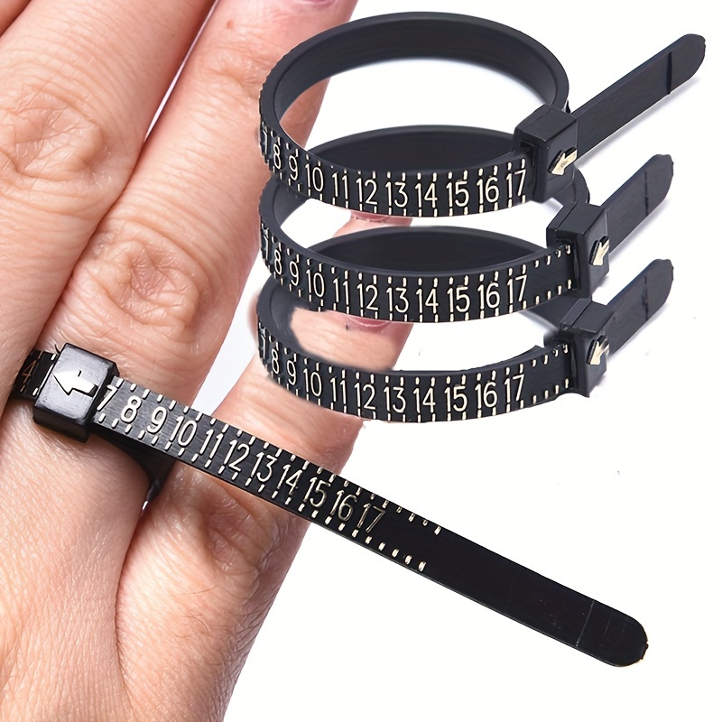 Men Accessories Hk - أداة قياس حجم الخاتم، أداة قياس