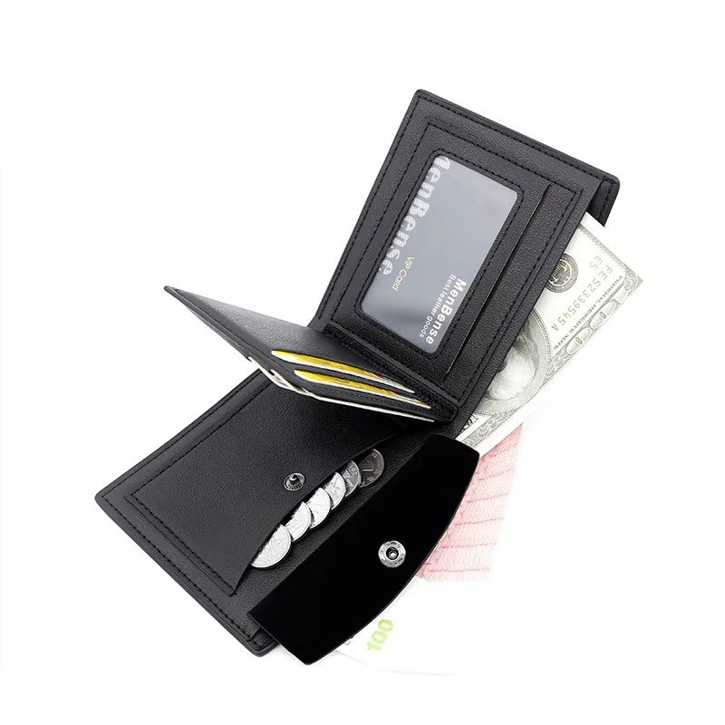محفظة رجالية قصيرة عالية الجود - مراجعة Coin Holder Men وسعره
