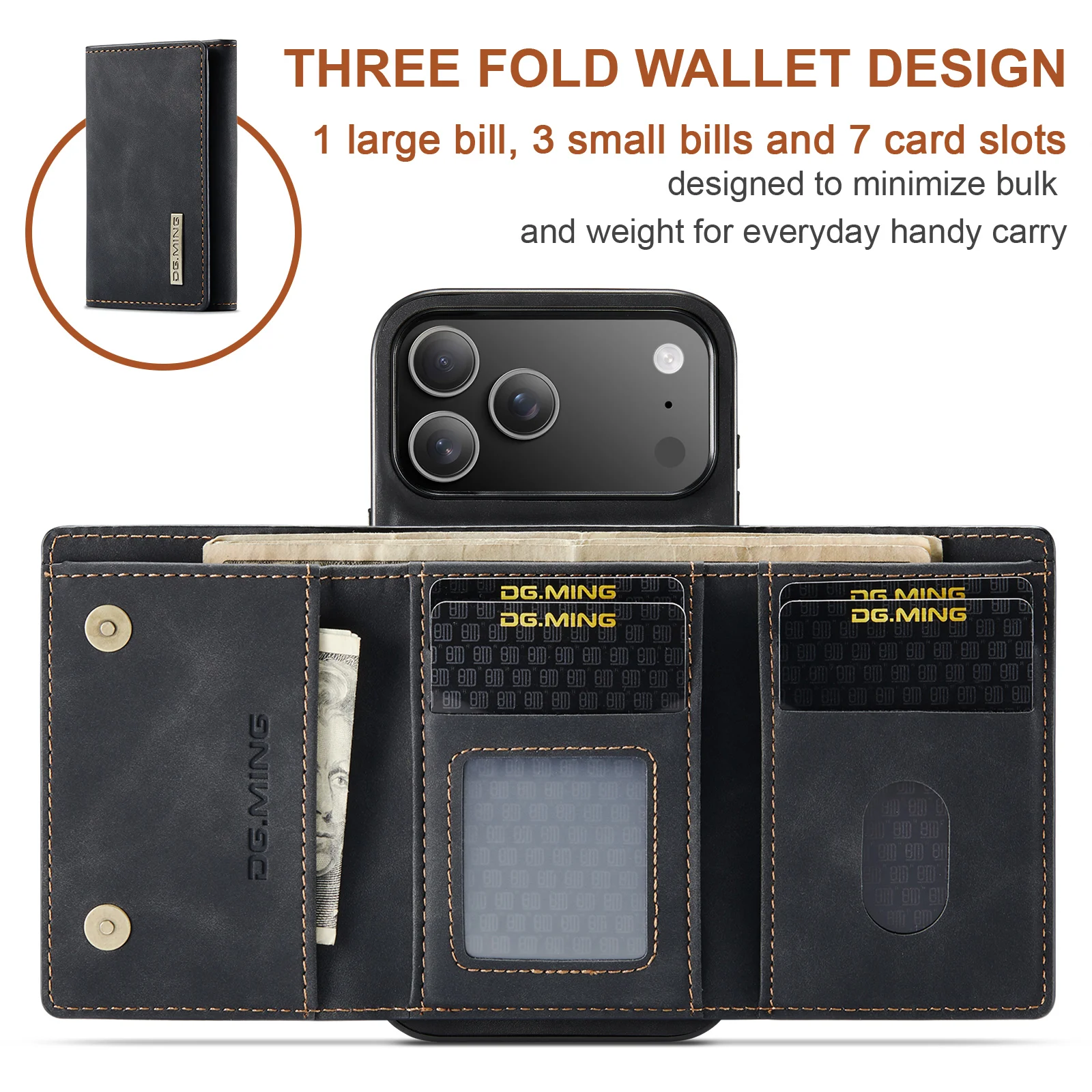 ل جديد آيفون 17 برو ماكس الهوا - مراجعة Phone Wallet Combo وسعره