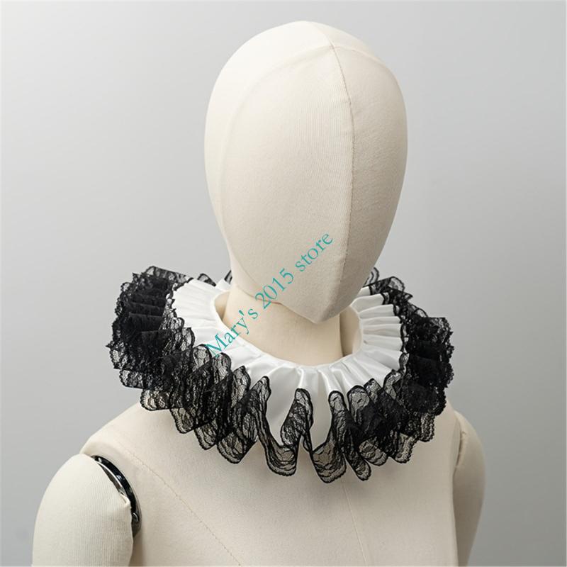 طوق مزخرف بياقة رقبة مكشكشة لت - مراجعة Men'S Victorian Accessories وسعره