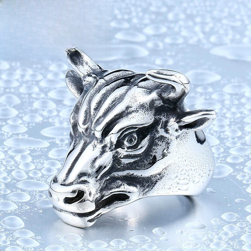 خاتم من التيتانيوم بتصميم مبال - مراجعة Men Accessories Online وسعره