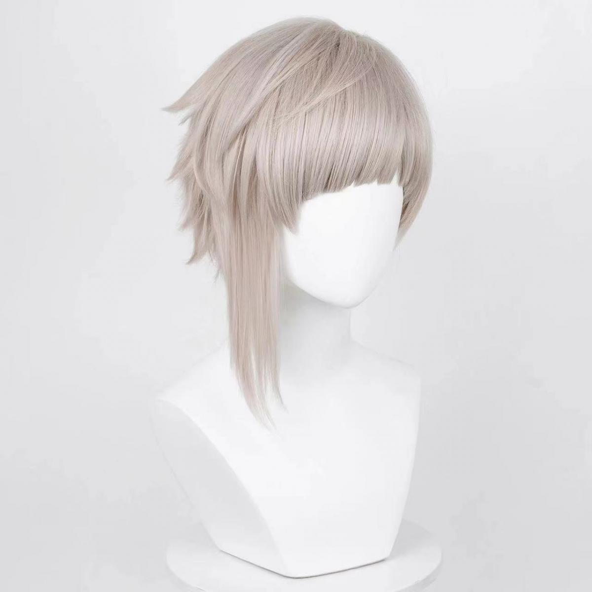 شعر مستعار رجالي قصير فضي اللو - مراجعة Men Accessories In Silver وسعره