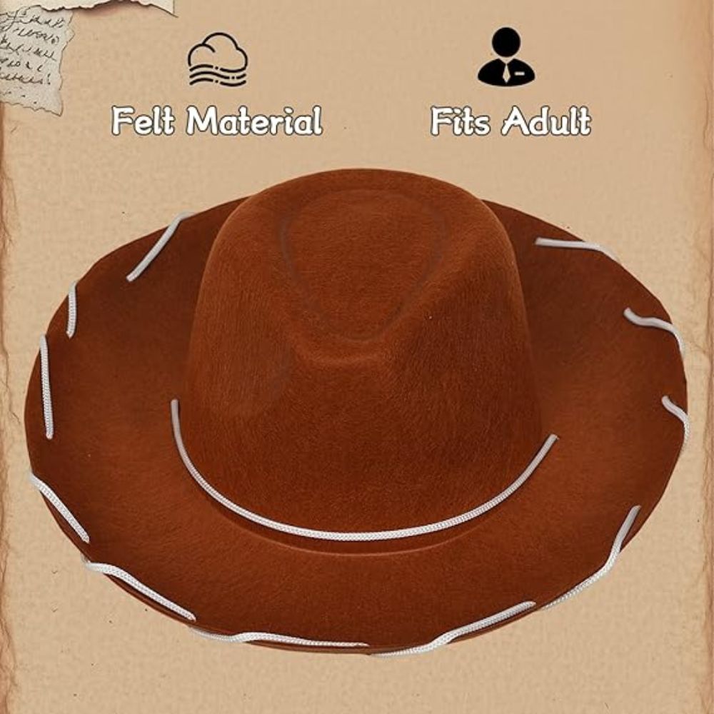 قبعة فانتازيا وودي جيسي التنكر - مراجعة Men Accessories Kit وسعره