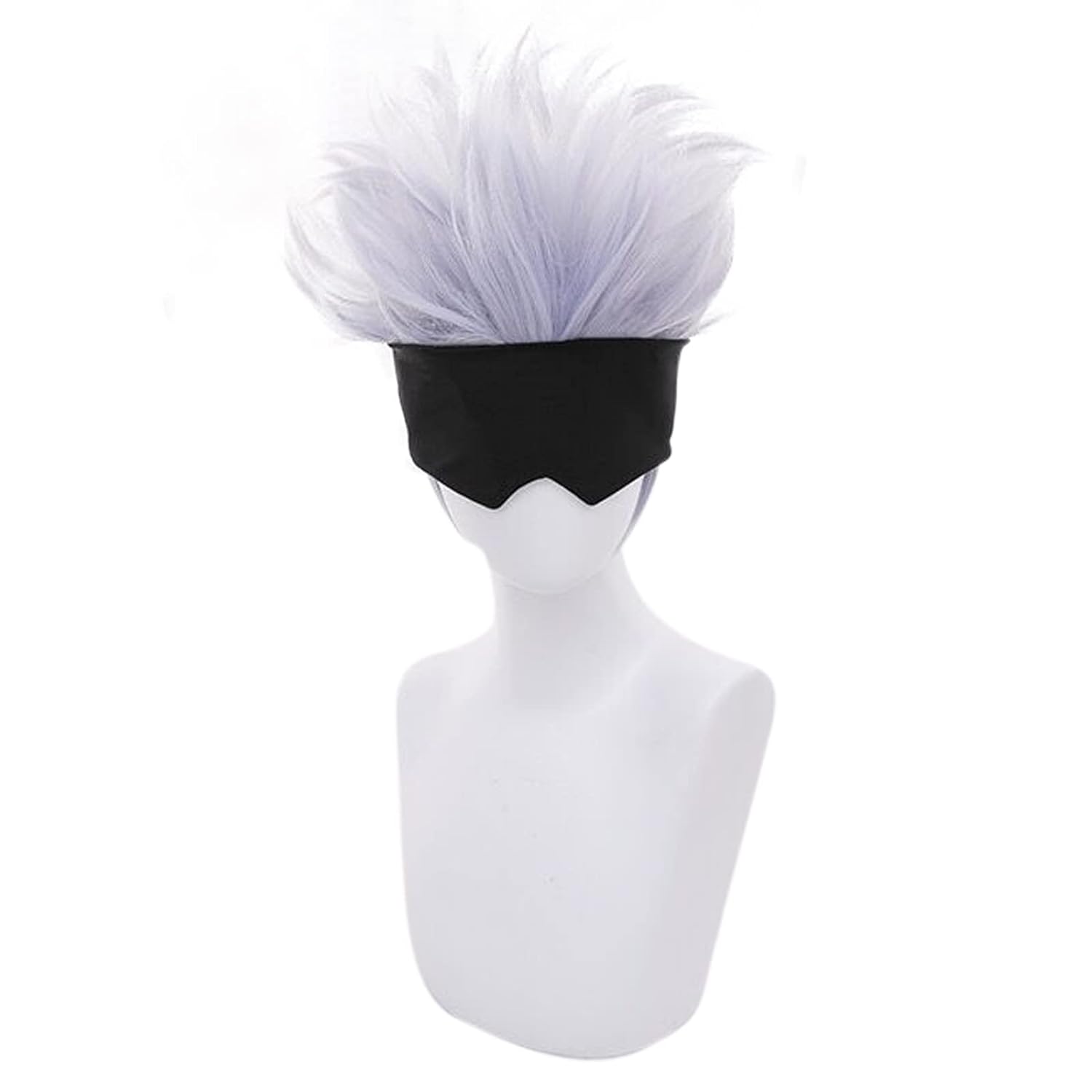شعر مستعار تنكري قصير مموج ، ع - مراجعة Men Accessories In Silver وسعره