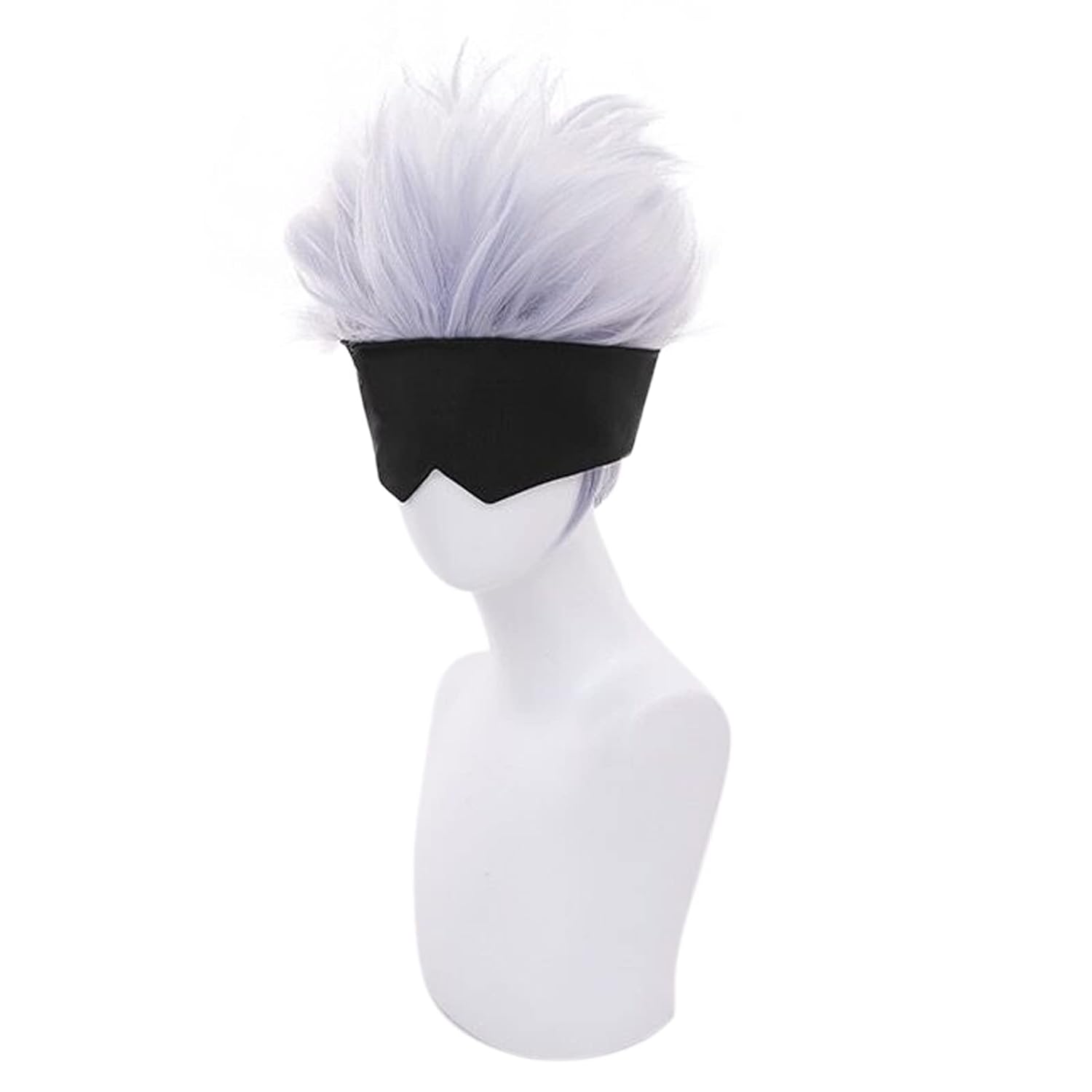 شعر مستعار تنكري قصير مموج ، ع - مراجعة Men Accessories In Silver وسعره