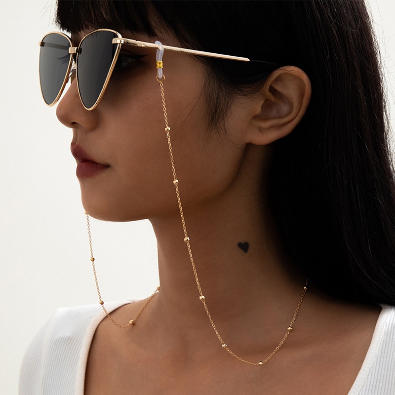 سلاسل نظارات شمسية للنساء والر - مراجعة Men Accessories In Silver وسعره