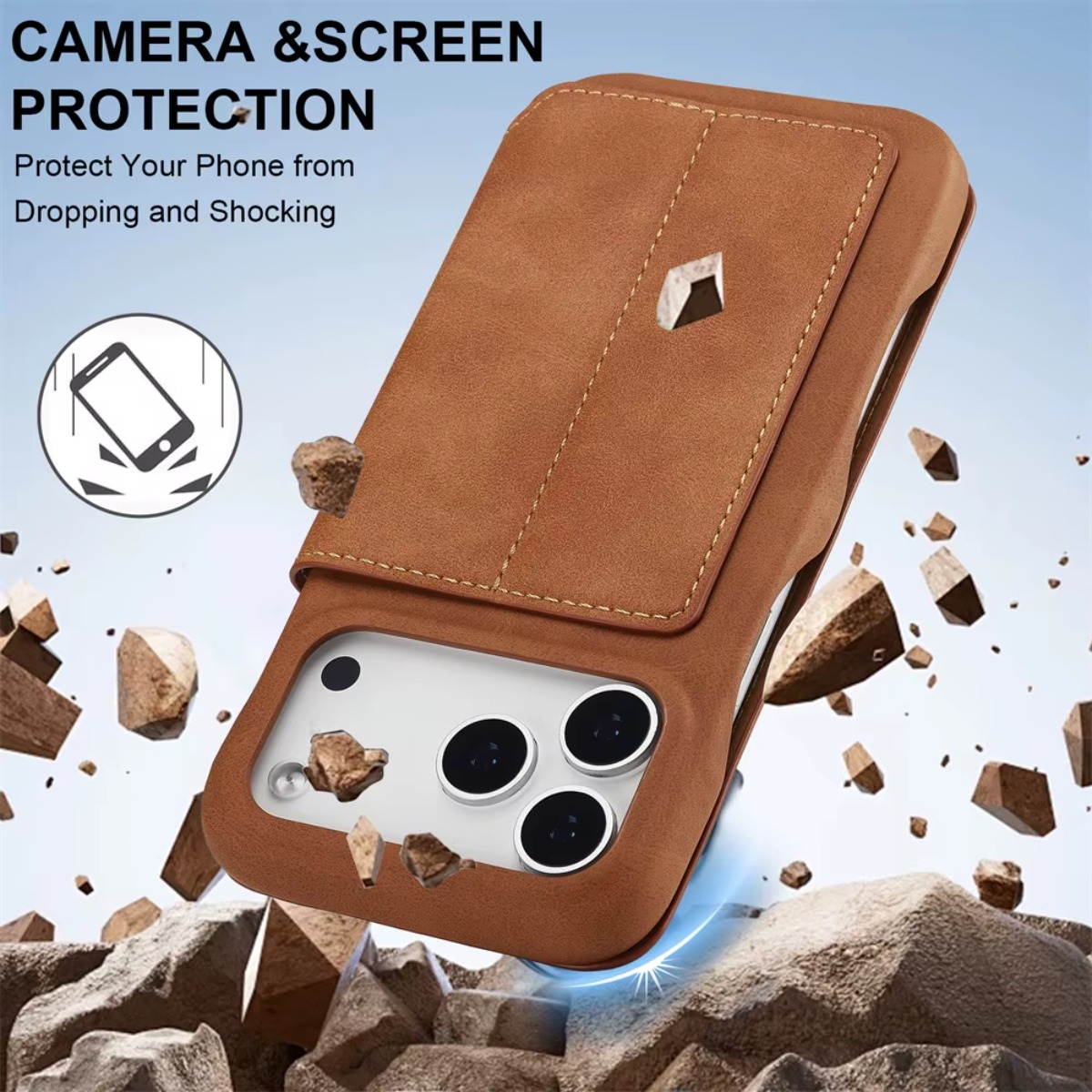 محفظة جلدية غطاء الوجه المغناط - مراجعة Phone Wallet Combo وسعره