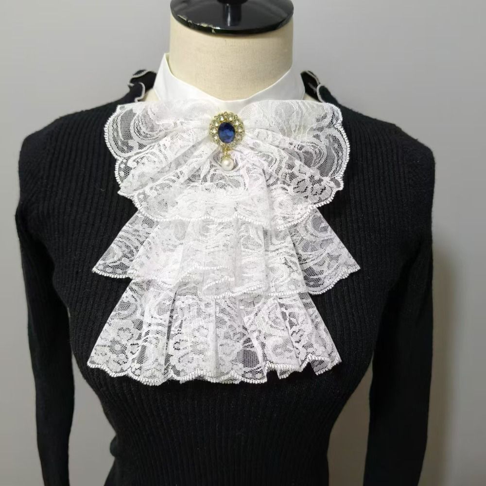 ياقة دانتيل فيكتورية جديدة قاب - مراجعة Men'S Victorian Accessories وسعره