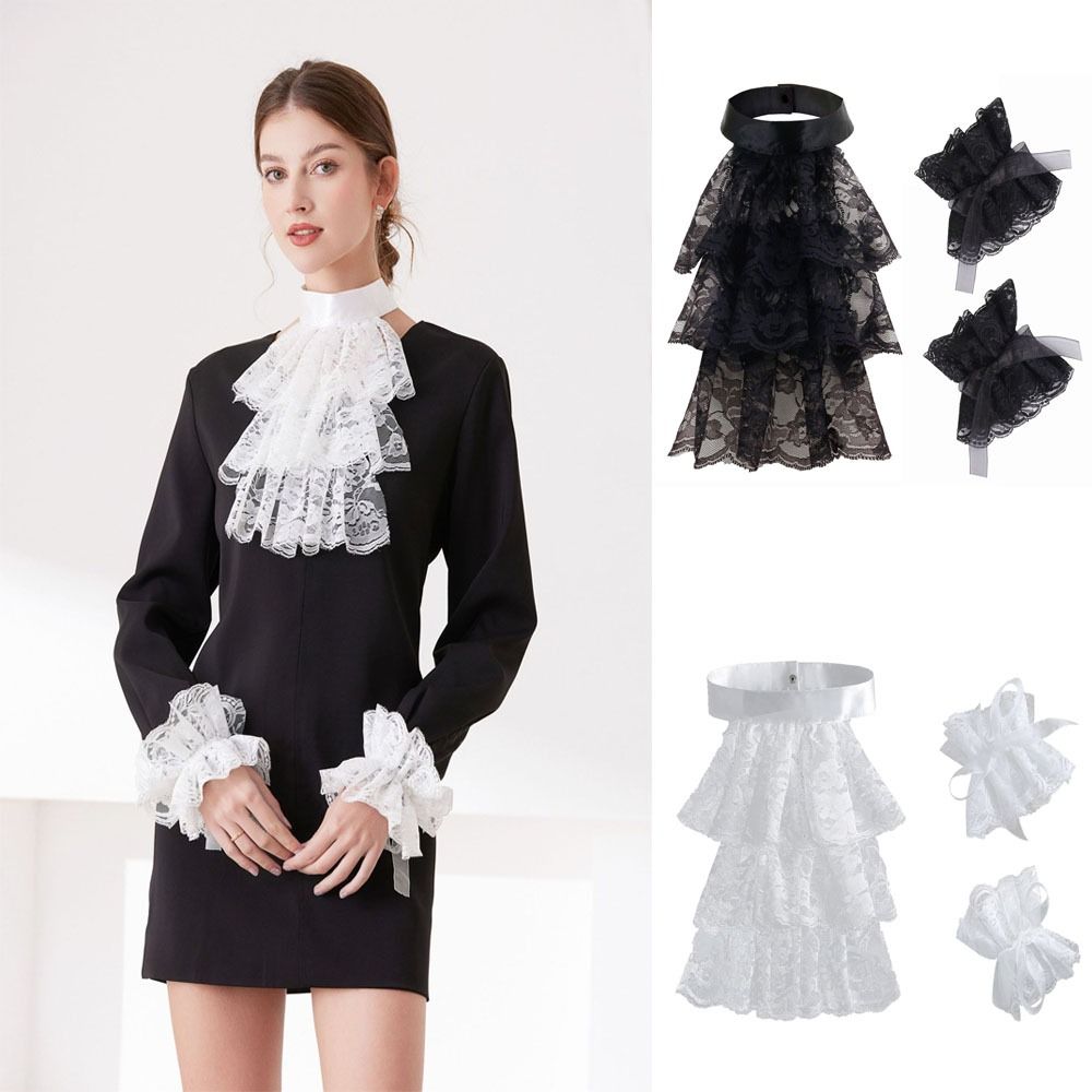 خمر الفيكتوري الدانتيل Jabot ط - مراجعة Men'S Victorian Accessories وسعره