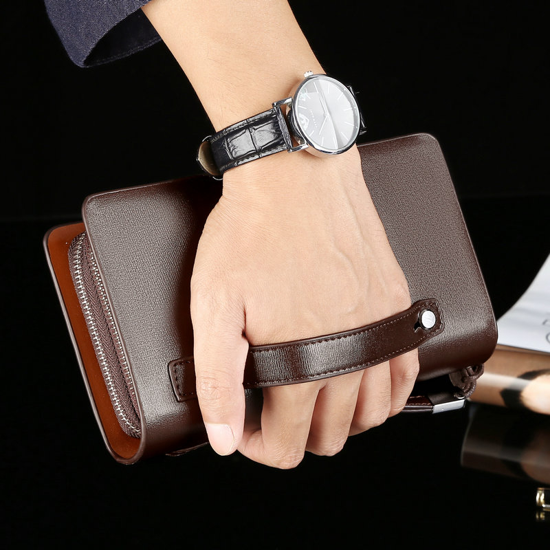 محافظ رجالية عصرية ماركة، محفظ - مراجعة Coin Holder Men وسعره