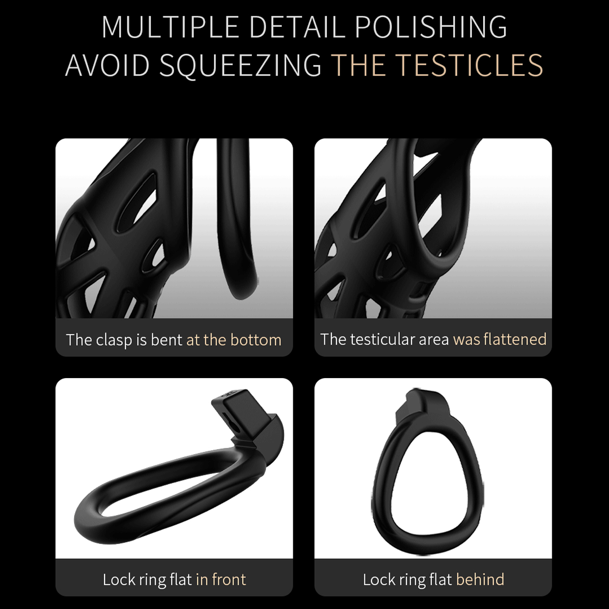 ذكر العفة قفص قضيب القضيب للرج - مراجعة Men'S Accessories وسعره